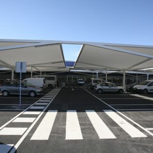 Tense structure for parking
